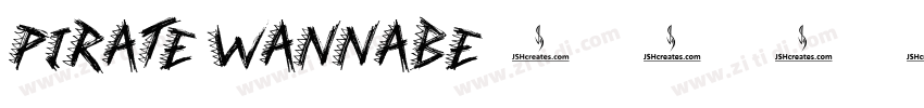 Pirate Wannabe字体转换